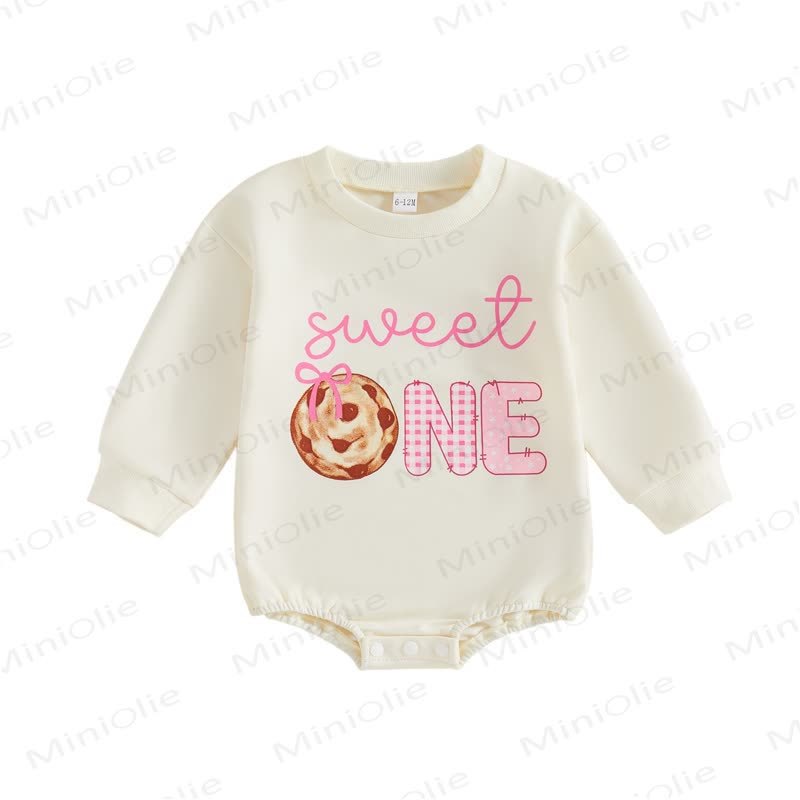SWEET ONEベビーバースデー ドーナツ ボディスーツ - image 4