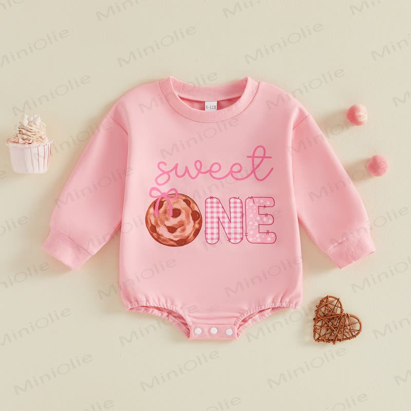 SWEET ONEベビーバースデー ドーナツ ボディスーツ - ピンク - 12～18ヶ月 - image 6