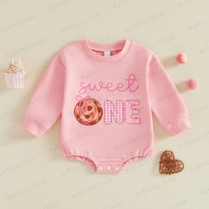 SWEET ONEベビーバースデー ドーナツ ボディスーツ - ピンク - 12～18ヶ月 - image 6