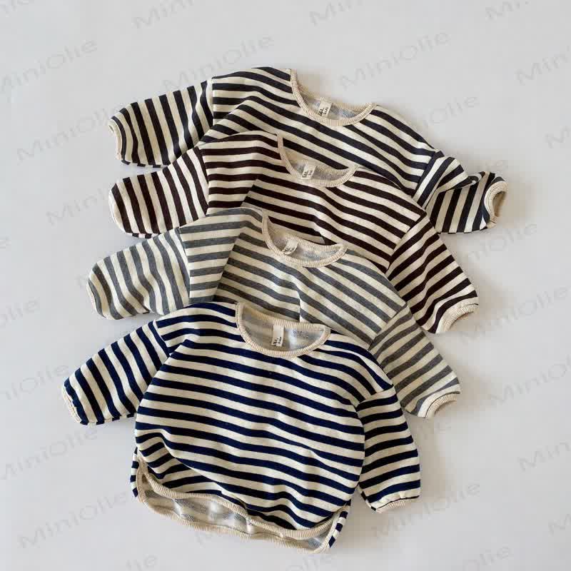 ベビー・幼児用ストライプTシャツ - image 1