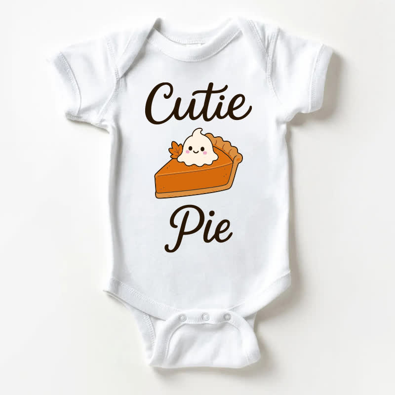 CUTIE PIEベビー ホワイト スローガン ボディスーツ - 白 - 18～24ヶ月 - image 1