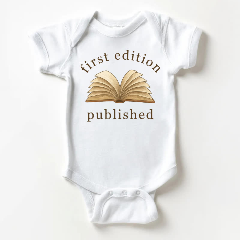 FIRST EDITION PUBLISHEDベビーホワイトブックボディスーツ - 白 - 18～24ヶ月 - image 1