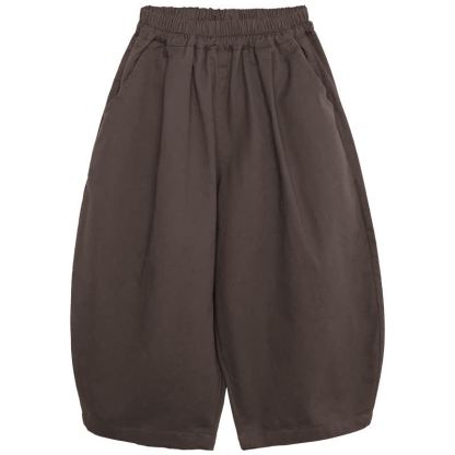 幼児用無地クマ柄フラップパンツ - image 4