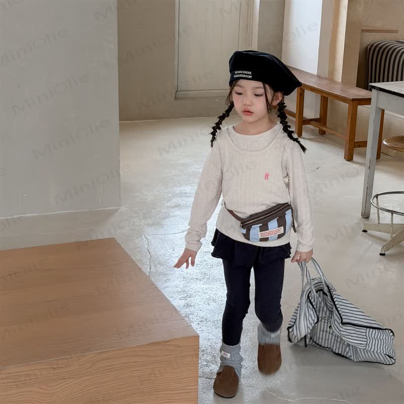 幼児用女の子向けソフトコットンパンツ - image 13