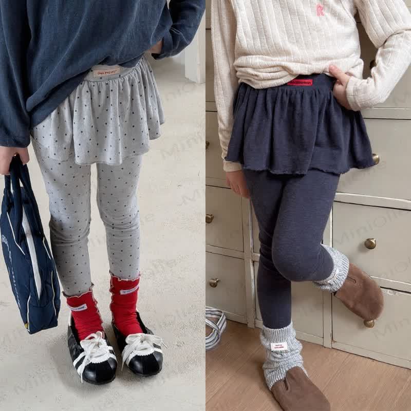 幼児用女の子向けソフトコットンパンツ - image 1