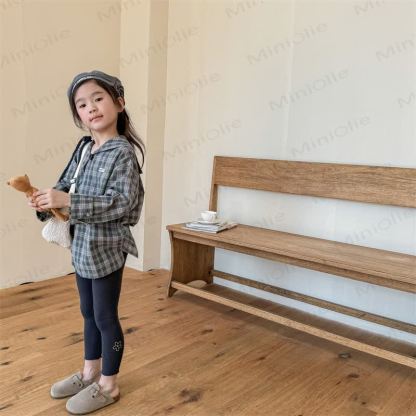 幼児用女の子向け花柄レギンス - image 11