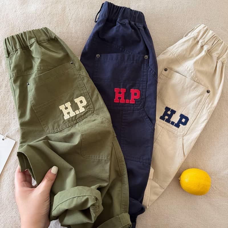 H.P 幼児用リラックスカーゴパンツ - image 5