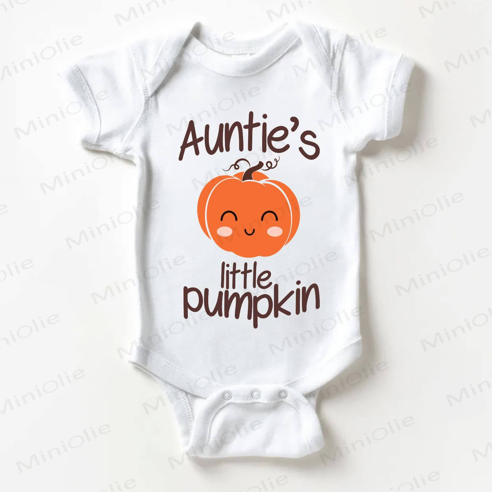 AUNTIE'S LITTLE PUMPKIN用ホワイトボディスーツ - 白 - 18～24ヶ月 - image 1