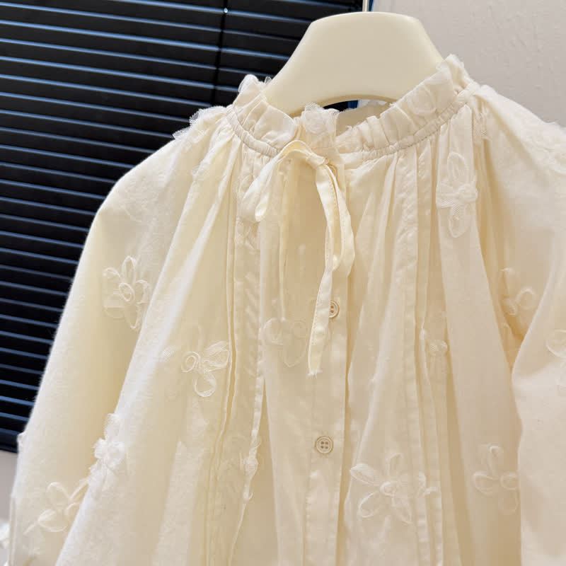 幼児・キッズ 女の子用 花柄ベージュDress - image 2