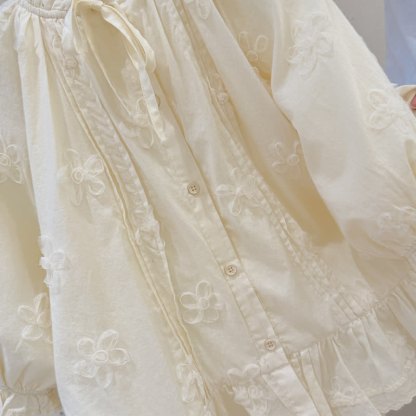 幼児・キッズ 女の子用 花柄ベージュDress - image 4