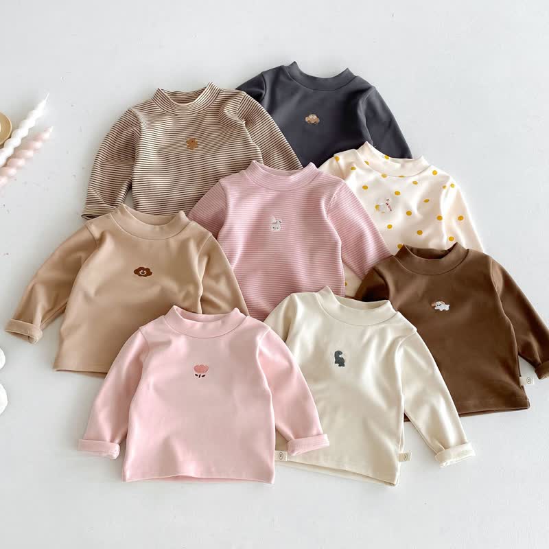 ベビー・幼児用刺繍入りトップス - image 1