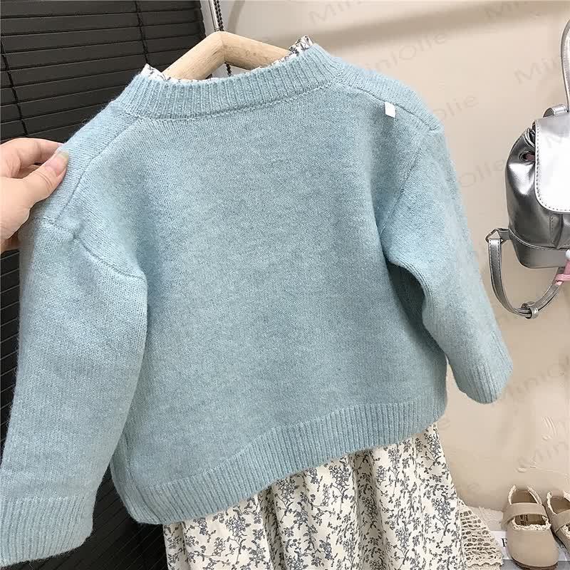 幼児用女の子向けヴィンテージ花柄プリントDressとアウター - image 6