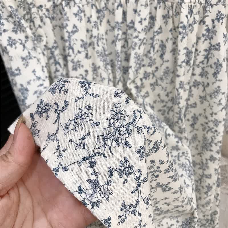 幼児用女の子向けヴィンテージ花柄プリントDressとアウター - image 8
