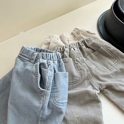 ベビー・幼児男の子用無地コーデュロイパンツ - image 1