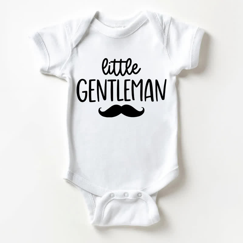 LITTLE GENTLEMAN用ホワイトボディスーツ - 白 - 18～24ヶ月 - image 1