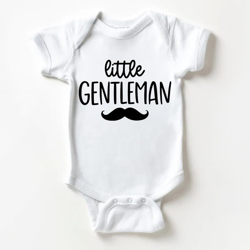 LITTLE GENTLEMAN用ホワイトボディスーツ - 白 - 18～24ヶ月 - image 1