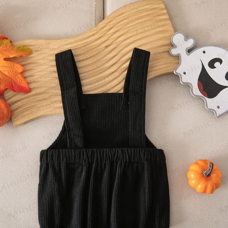 BOOベイビー ハロウィン コーデュロイ サスペンダー ボディスーツ - image 17
