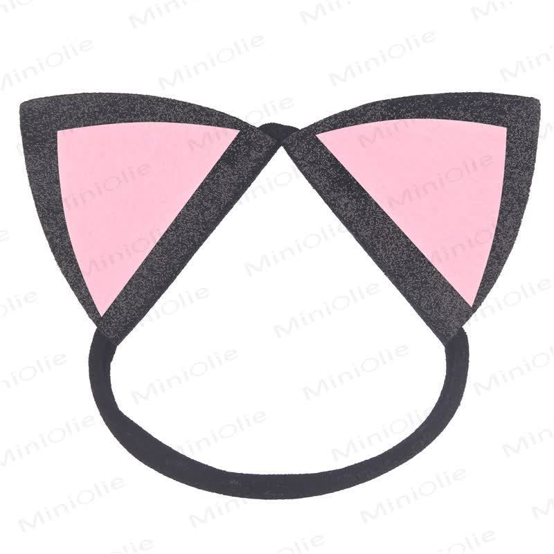 ベビー用ハロウィン猫ヘッドバンド - ピンク - image 3