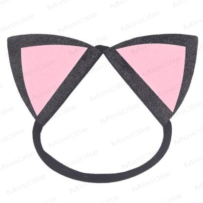 ベビー用ハロウィン猫ヘッドバンド - ピンク - image 3