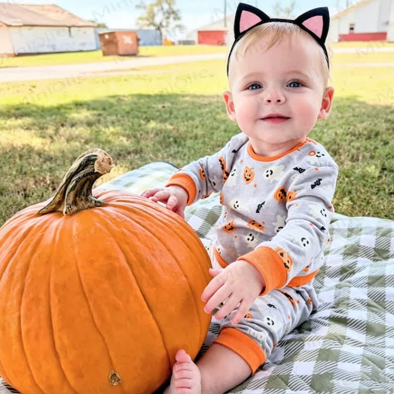 ベビー用ハロウィン猫ヘッドバンド - image 7