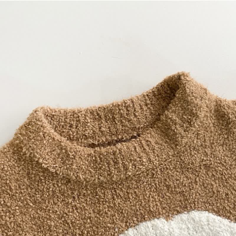 ベビー用フリーススウェットシャツとパンツのツーピースパジャマセット - image 4
