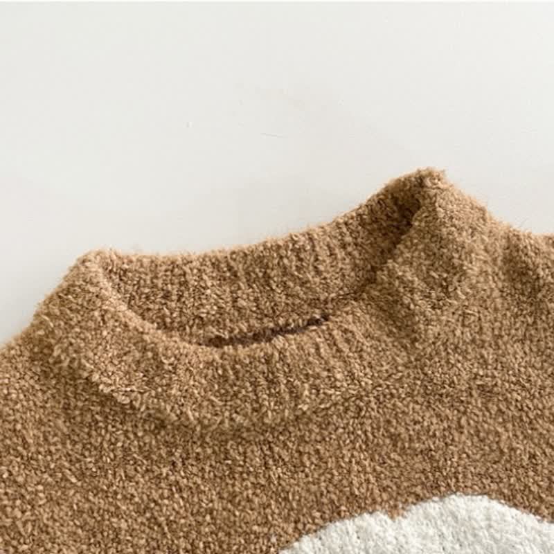 ベビー用フリーススウェットシャツとパンツのツーピースパジャマセット - image 4