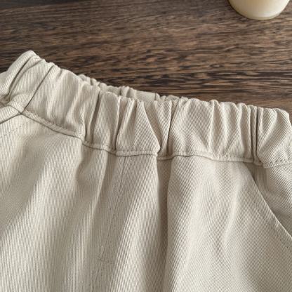 幼児用ベビーベアパッチ付き襟付きジャケット＆パンツ3点セット - image 13