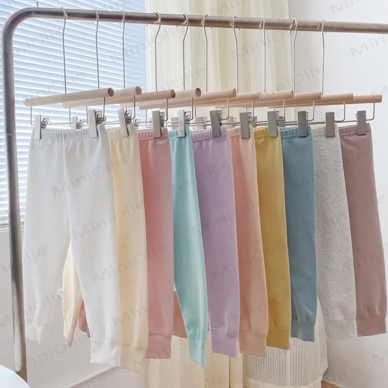幼児用ソフトカフ付きラウンジレギンス - image 1