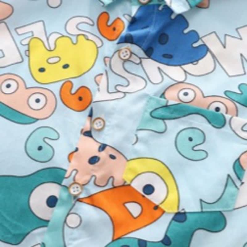HAPPY幼児用恐竜柄シャツ＆パンツ 2点セット - image 6