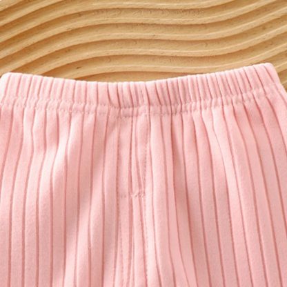 幼児用リブ編みヘンリーネックパジャマ2点セット - image 10