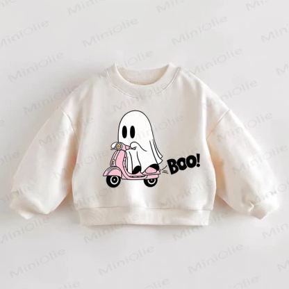 BOO!ベビー幼児用クリームスウェットシャツ - クリーム - 3～5歳 - image 1