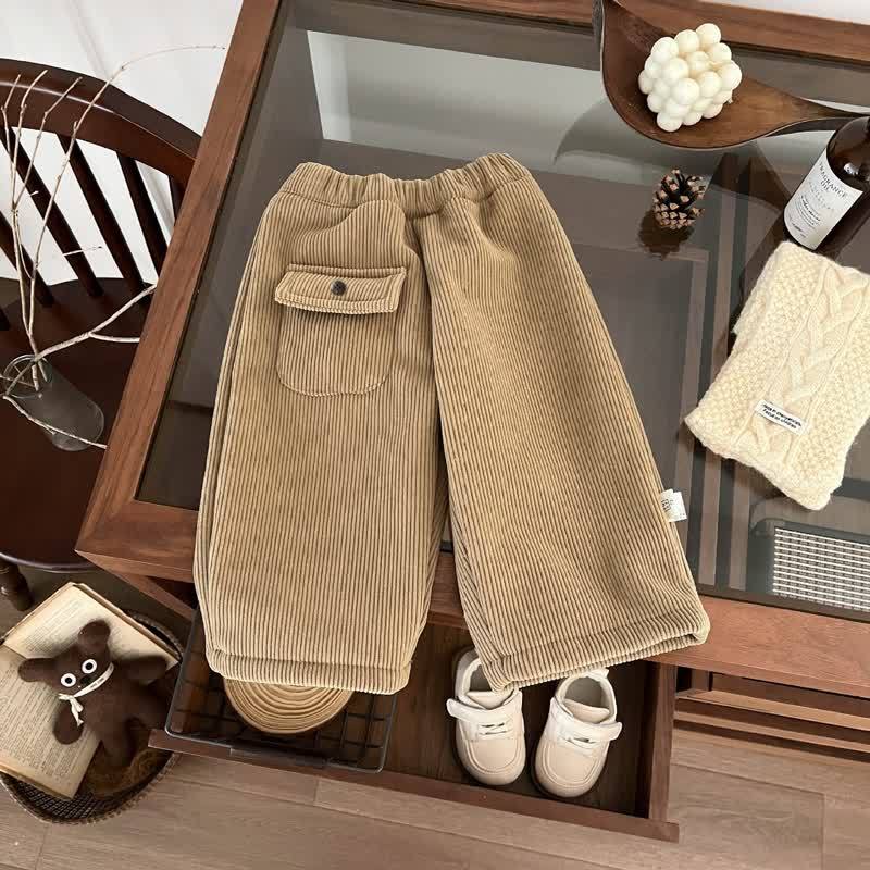 ベビー・幼児用柄入りパーカーまたはコーデュロイパンツ - ベージュ - 3～4歳 - image 3