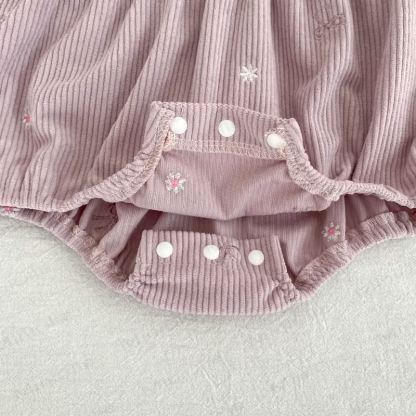 ベビーガール用コーデュロイ ピーターパンカラーDressとボディスーツ - image 14
