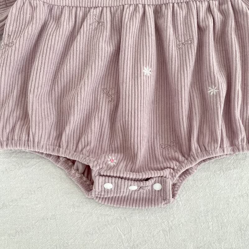 ベビーガール用コーデュロイ ピーターパンカラーDressとボディスーツ - image 13