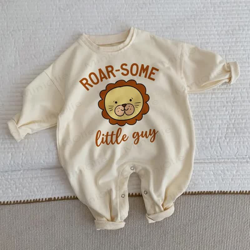 ROAR- サム・LITTLE GUYベビーベージュロンパース - ベージュ - 2～3歳 - image 1