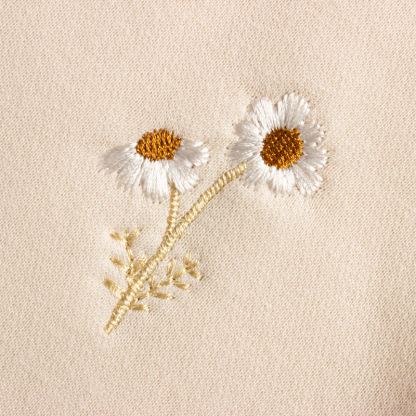ベビー・幼児用 デイジー刺繍入りフリーススウェットシャツ＆ジョガーパンツ 2点セット - image 8