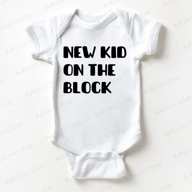 NEW KID ON THE BLOCKホワイト ボディスーツ - 白 - 18～24ヶ月 - image 1