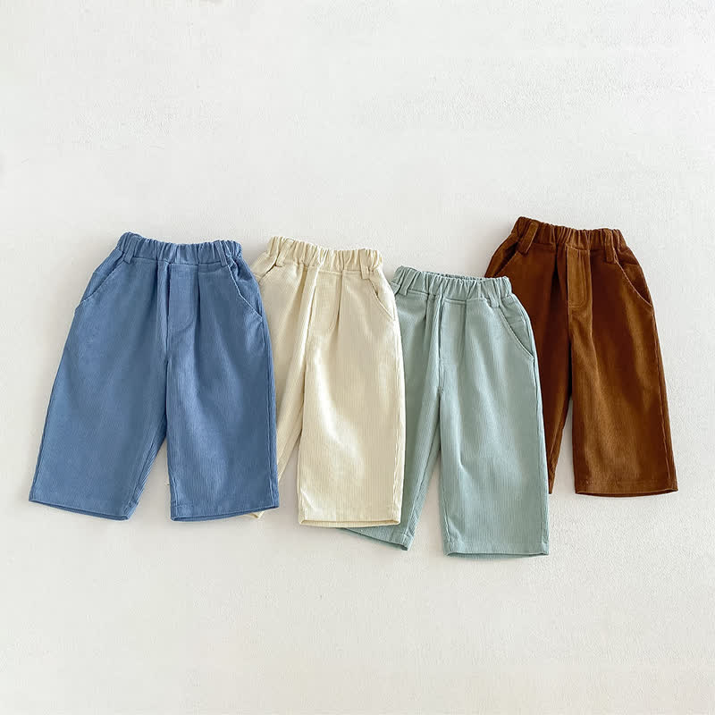 ベビー・幼児用無地コーデュロイストレートレッグパンツ - image 7
