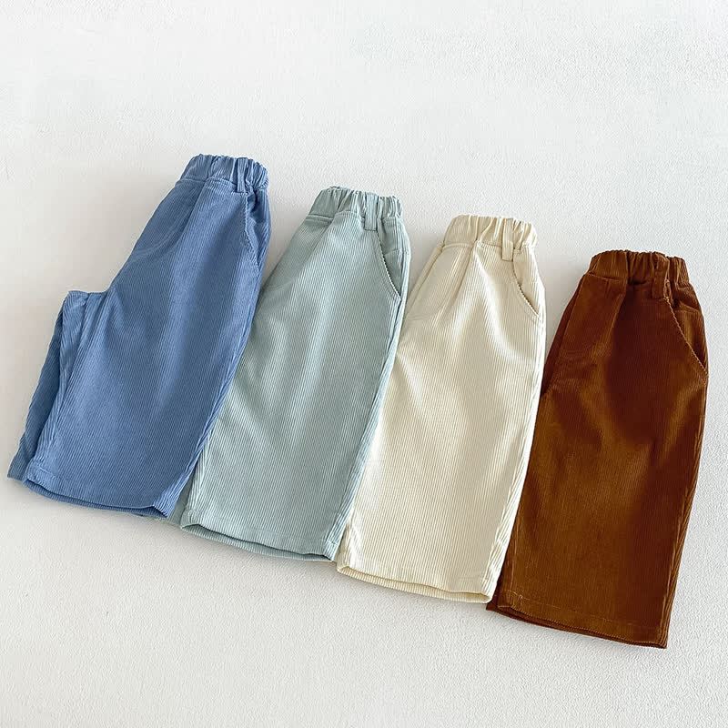 ベビー・幼児用無地コーデュロイストレートレッグパンツ - image 8