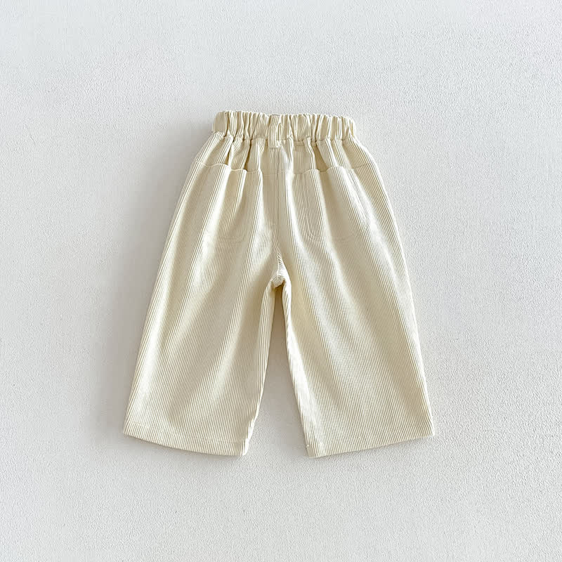 ベビー・幼児用無地コーデュロイストレートレッグパンツ - image 6