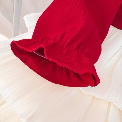 ベビー・幼児用女の子向けリボンウエストティアードチュールDress - image 10