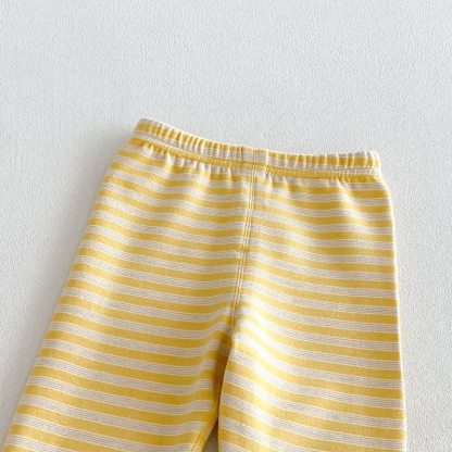 ベビー・幼児用ストライプ柄トップス＆パンツラウンジウェア2点セット - image 10
