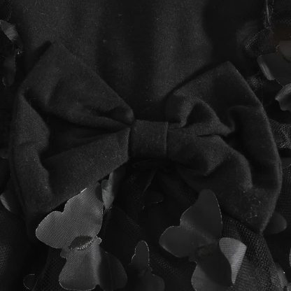 ベビーガール用花柄/ハート柄パッチチュールDress - image 8
