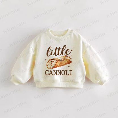 LITTLE CANNOLI幼児用クリームスウェットシャツ - クリーム - 3～5歳 - image 1