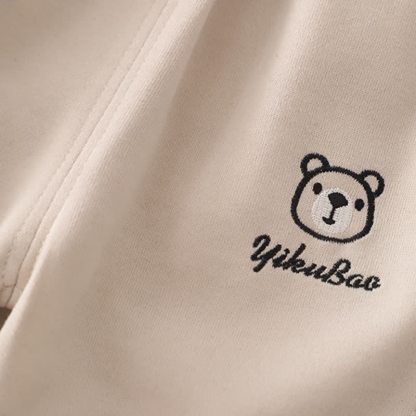 ベビー・幼児用クマ刺繍入りカジュアルジョガーパンツ - image 7