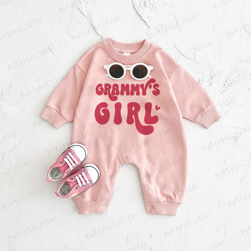  GRAMMR'S GIRL BABYベビーピンク ロンパース - ピンク - 2～3歳 - image 1