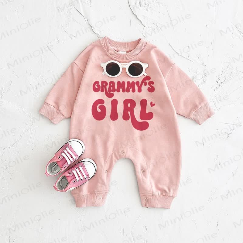  GRAMMR'S GIRL BABYベビーピンク ロンパース - ピンク - 2～3歳 - image 1