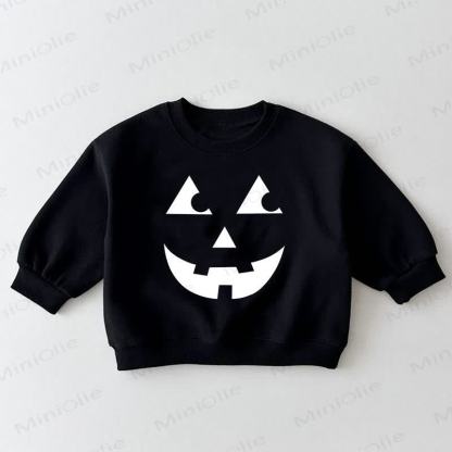 ベビー・幼児用ハロウィンブラックスウェットシャツ - 黒 - 3～5歳 - image 1