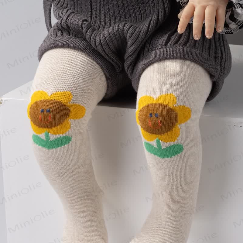 ベビー用ミックスプリント足つきレギンス 3枚セット - image 3