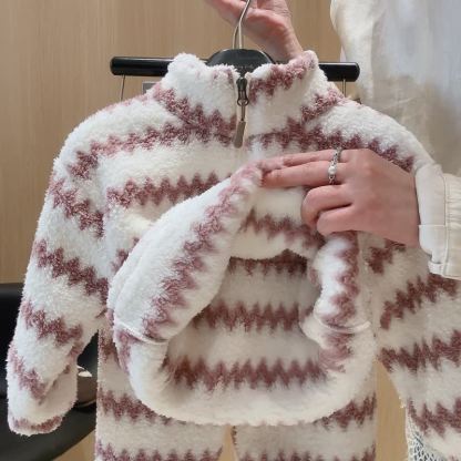 幼児用ジグザグシェルパジップジャケット＆パンツ2点セット - image 7